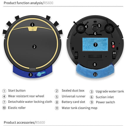 Sweeping Robot Smartphone App Remote Control